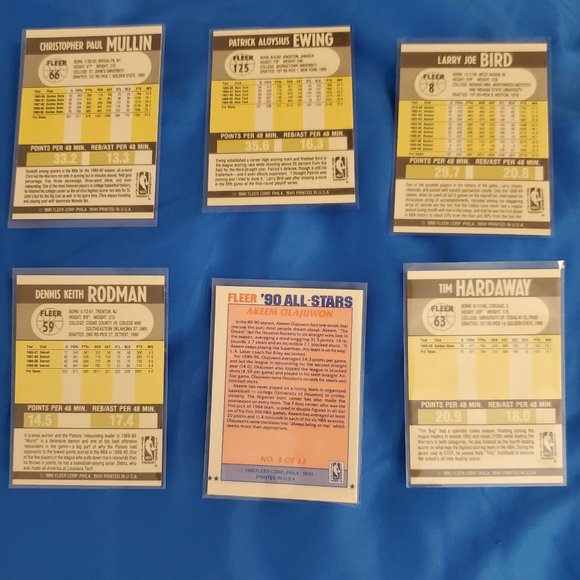 1990 Mix basketball card - Picture 2 of 6